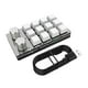 thumbnail image 2 of Teclado De Programación One Handed One Click Start Para Juegos PC Laptop White, 2 of 5