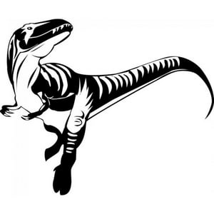 Rienda Libre Graphics - Decomural Acrocanthosaurus Jurassic Dinosaur Ws-17578