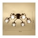 thumbnail image 3 of Lámpara De Techo Retro Araña De Hierro 6 Ampollas Candelabro, 3 of 3
