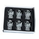 thumbnail image 5 of 6 Piezas Decoraciones Colgantes Para árbol De Navidad Accesorio Para Fotografía De Interior Dormitorio Con Chimenea 2,1 Cm X 4,2 Cm Plata, 5 of 5