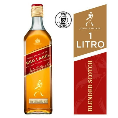 Whisky Red Label 40° Botella 1 L Johnnie Walker