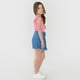 thumbnail image 4 of Falda Short Niña Kids Plisada Azul Medio Corona, 4 of 5