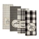 thumbnail image 3 of Juego de paños de cocina DII Home Sweet Farmhouse Kitchen, 4 piezas, negro, 3 of 6