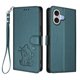 thumbnail image 1 of Funda Billetera con Espacio para Fotos para iPhone 17, Verde Oscuro, 1 of 6