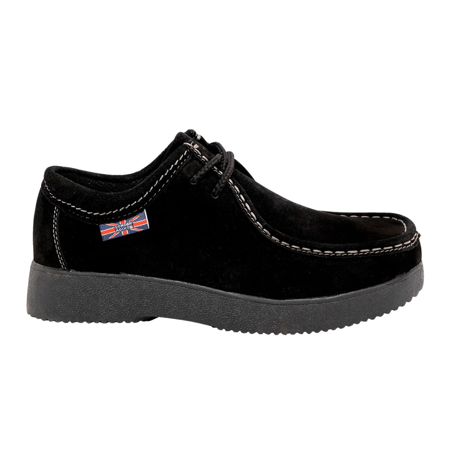 Mocasin De Cuero Soira Negro Alquimia