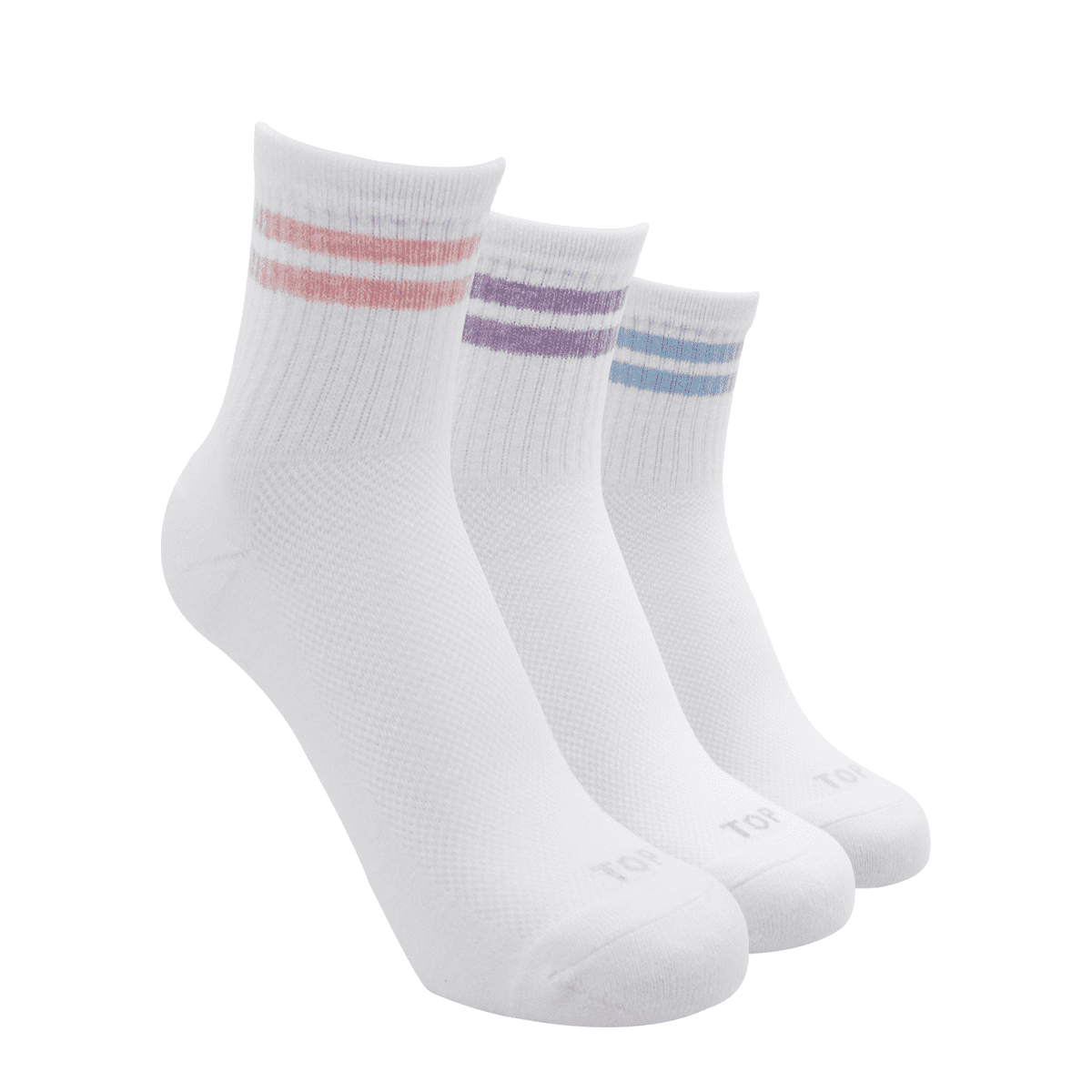 Calcetines Mujer Deportivos Media Caña Pack 3 C2 Top