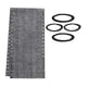 thumbnail image 1 of Tela De Repuesto Universal Impermeable Para Tumbona Negro Gris, 1 of 5