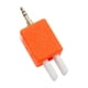 thumbnail image 1 of Mini Llave De Doble Paleta CW Con Código Morse, Multiusos, Ajustable, Con Fuerza Para Los Dedos, Color Naranja, 1 of 5