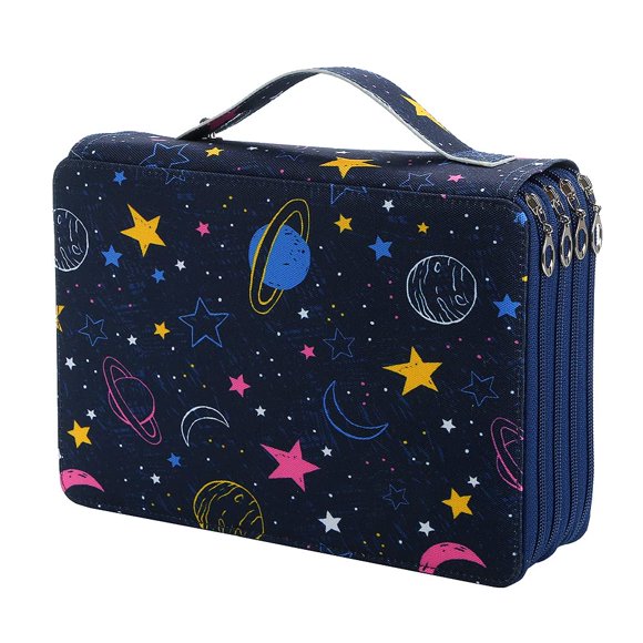 Estuche organizador portátil Lbxgap de 200 ranuras con impresión