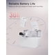 thumbnail image 5 of Sistema de micrófono Lavalier inalámbrico FIFINE M9 White, 5 of 9