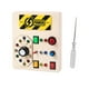thumbnail image 4 of Interruptor De Luces Tablero Ocupado Juguetes Sensoriales De Madera Para Niños Niñas Regalos De Vacaciones, 4 of 5