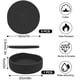 thumbnail image 5 of Tapetes de 18 cm para ollas y sartenes, 5 salvamanteles tejidos con cesta para platos calientes, agarraderas para cocina, accesorios de mesa resistentes al calor., 5 of 7