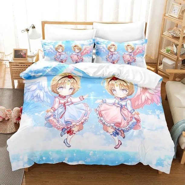 New Magical Girl Raising Project Bedding Set Bed Set Adult Kid Bedroom Duvet cover Sets Bed Sheets