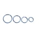 thumbnail image 1 of Set 4 Piercing Septum Azul Electrico Aros Nostril Daith, 1 of 3