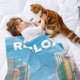 thumbnail image 2 of ROBLOX - ROBLOX anti-pilling, suave, ligera, esponjosa y acogedora de lujo para hogar y cocina – Perfecta para niños y adultos, 100 x 150 cm, 2 of 6