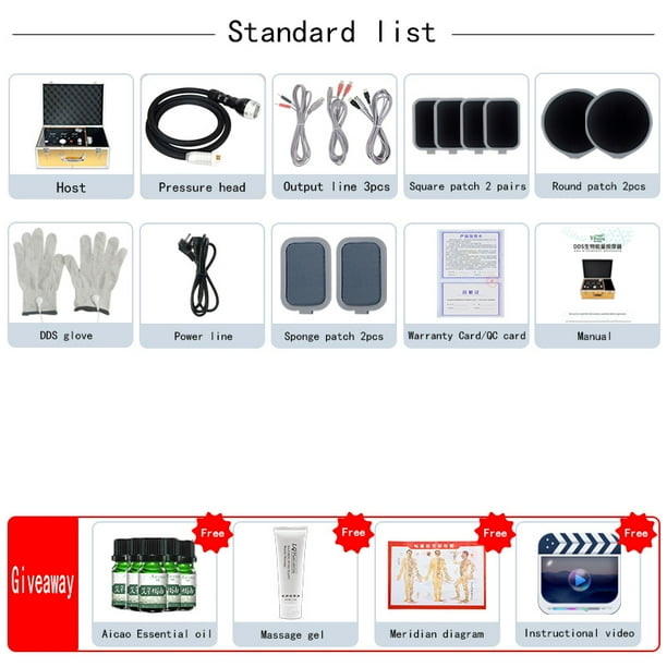 2024 New Physiotherapy Bioelectricity Human Personal Body Control Bioenergy Massager Health Care