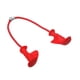 thumbnail image 1 of Tire De La Cuerda Del Cable De Nylon Accesorio Para La Máquina Del Cuerpo Del Hombro Rojo, 1 of 5