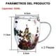 thumbnail image 5 of Set 2 Tazas Mug Doble Pared Con Flores Eternas 350ml Chic Haus, 5 of 5
