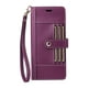 thumbnail image 5 of FOXDOCK Funda tipo Cartera para iPhone 15 Pro Max – Cubierta de Cuero PU con Múltiples Ranuras, Bolsillo para Efectivo y Correa de Muñeca, 5 of 6