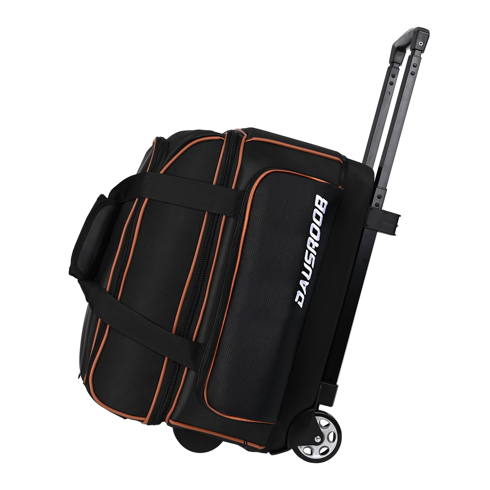 Bolso Para Bolos 2 Bolas Dausroob Impermeable Oxford Con Ruedas