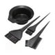 thumbnail image 1 of Kit De Peluquería Pocillo + 3 Brochas Peluquería Teñir Pelo negro Talla Única, 1 of 5