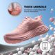 thumbnail image 2 of Zapatillas para mujer NORTIV 8 para caminar Rosa Talla 8 Antideslizantes, 2 of 9