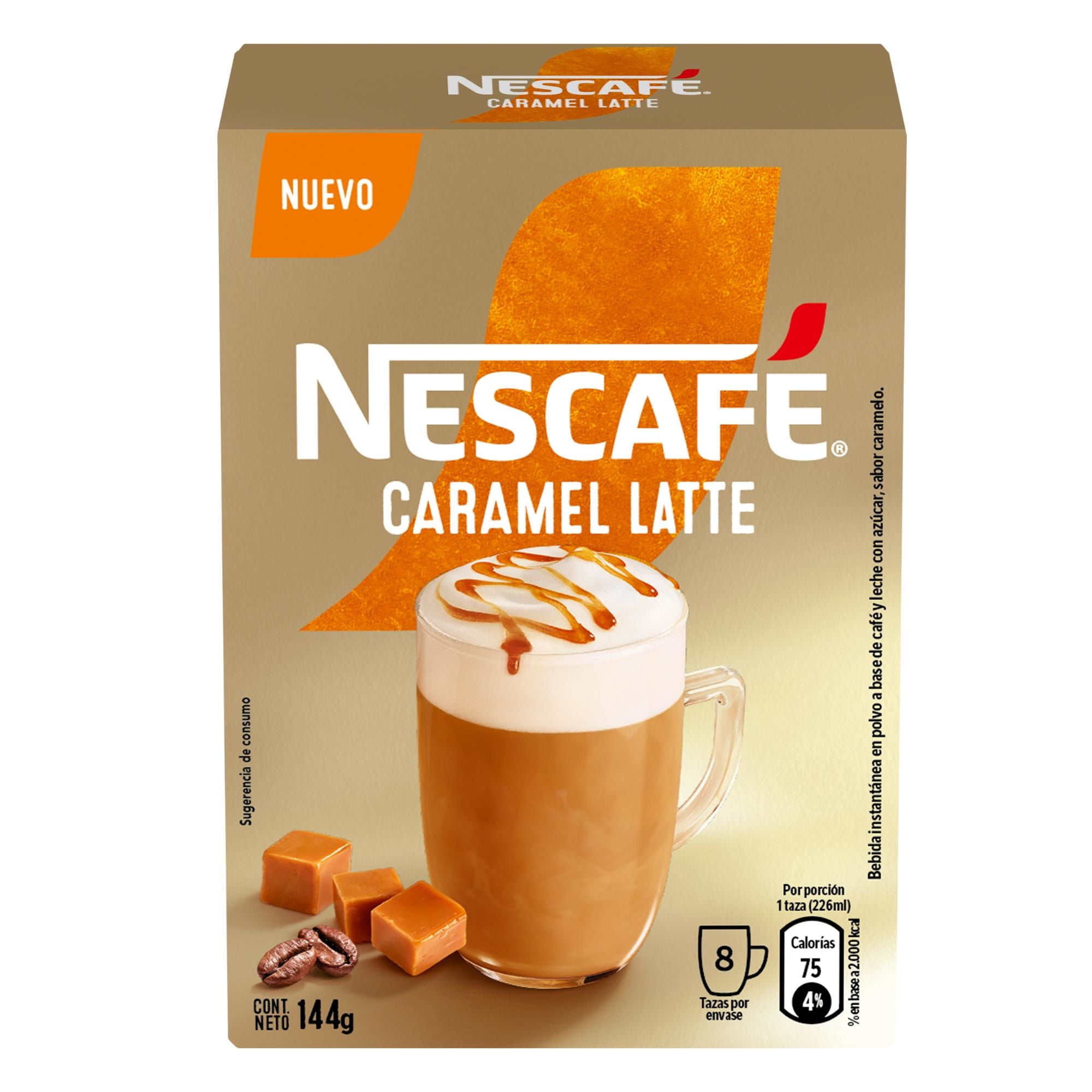 Café Caramelo Latte Caja 144 g Nescafe