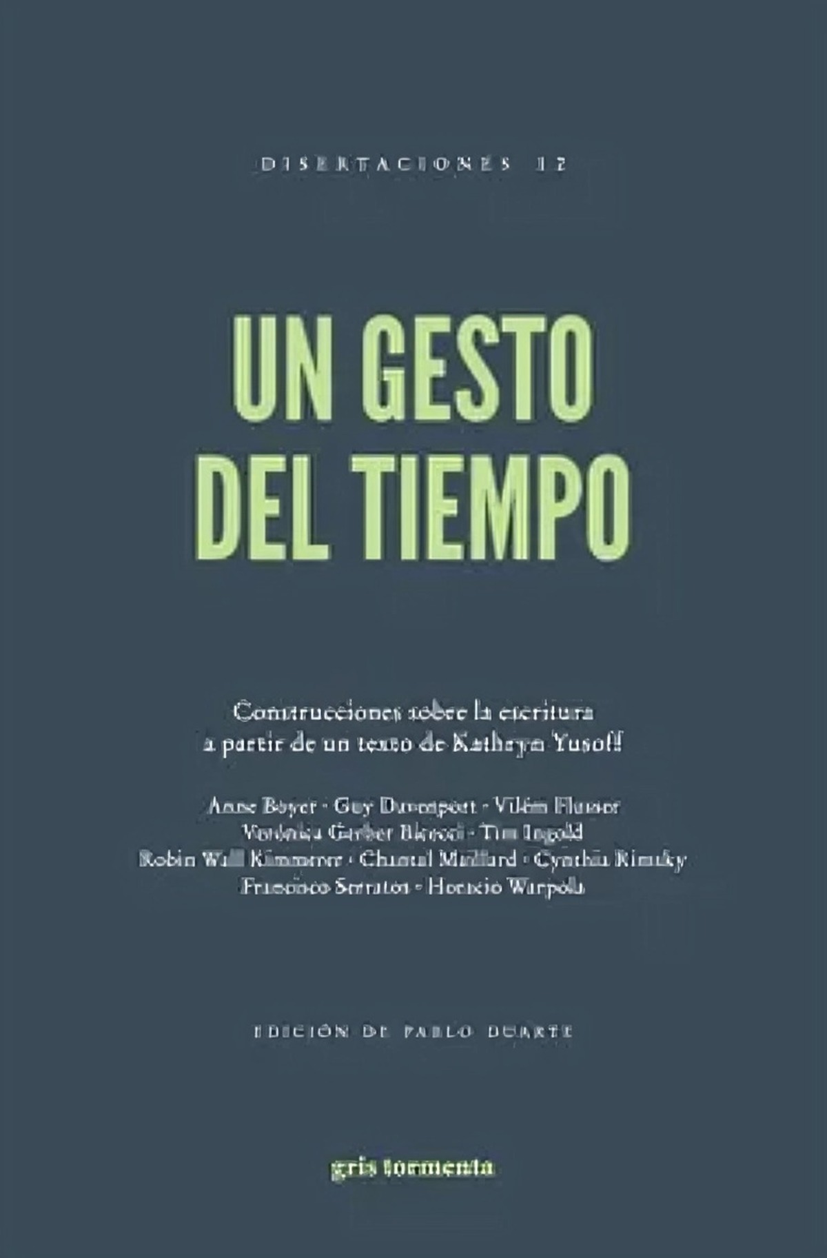 Big Sur - Libro Un Gesto Del Tiempo - Varios Autores