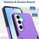 thumbnail image 3 of Funda Defender para Samsung Galaxy S26 FE 5G 6.7", de Doble Capa PC+TPU Resistente a Golpes, Cubierta Protectora de Cuerpo Completo, Morado, para Galaxy S26 FE 5G, 3 of 6
