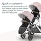 thumbnail image 4 of Segundo asiento inferior UPPAbaby RumbleSeat V2+ compatible con Vista V2 y Vista V3 Alice (estructur, 4 of 7