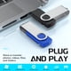thumbnail image 2 of Unidad flash USB FEBNISCTE, lápiz de memoria USB 2.0 de 1 GB, paquete de 10, 2 of 7