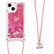 thumbnail image 5 of Funda FOXDOCK para iPhone 13 con Cuerda Ajustable, Brillo Líquido, Protección Antigolpes y Lente – Ideal para Regalo, 5 of 6