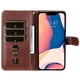 thumbnail image 4 of Funda con Cremallera para iPhone 12 PRO MAX, Carcasa Cartera de Cuero PU con Soporte y Tarjetero, 4 of 6
