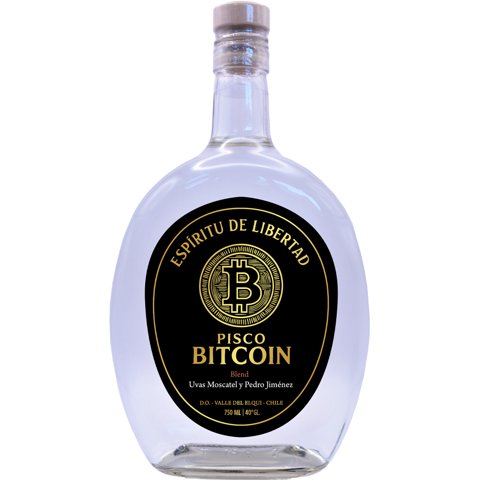 Pisco Bitcoin 40° Blend 750Cc
