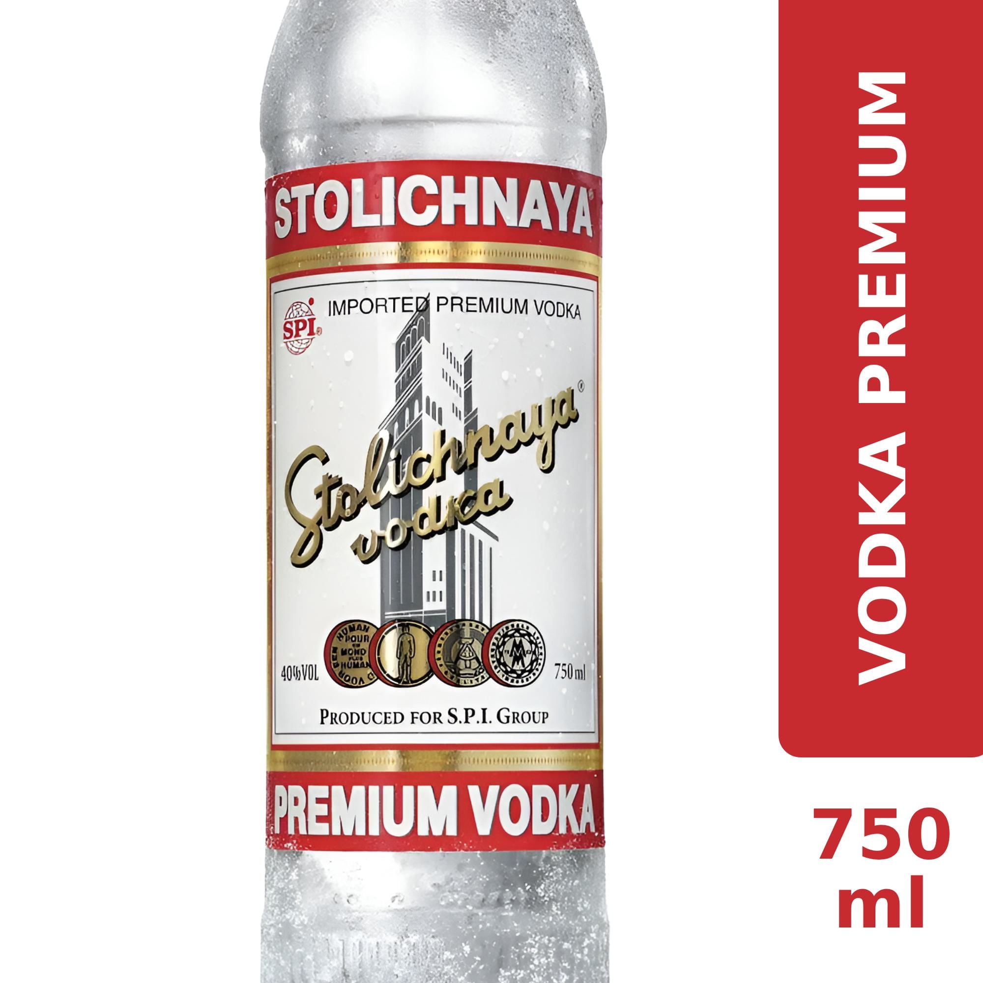 Stolichnaya - Vodka Premium 40° Botella