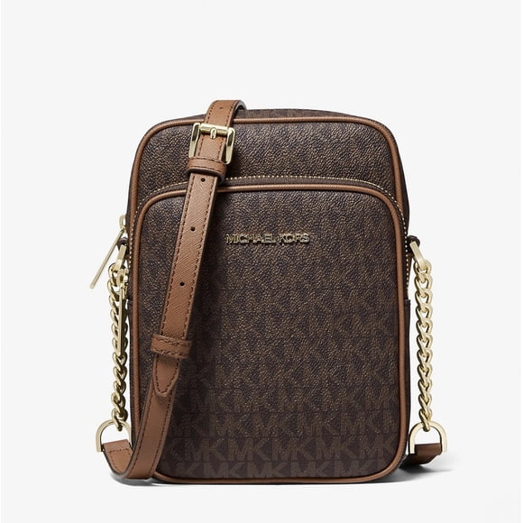 Cartera Michael Kors Jet Set Slim cafe Talla Única