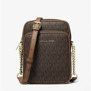 Cartera Michael Kors Jet Set Slim Cafe Talla Única