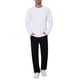 thumbnail image 2 of Camisetas de Algodón para Hombre INSPIRE CHIC Manga Larga Cuello Redondo Talla XL Blanco, 2 of 6