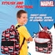 thumbnail image 3 of Mochila Marvel Avengers para Niños y Adolescentes para Escuela y Viaje Roja/Negra, 3 of 6