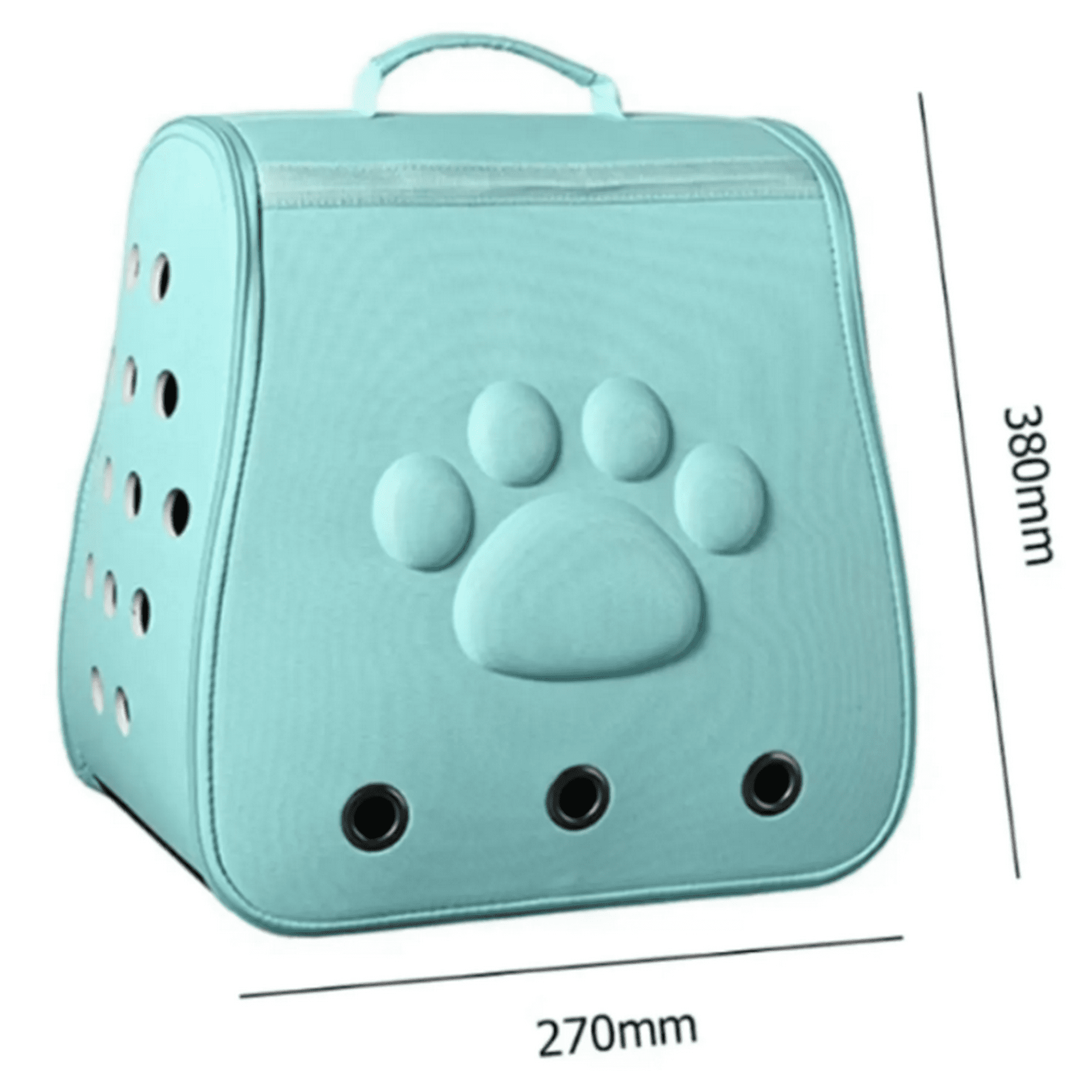 Genérico - Bolso Transportador Para Mascotas 2 En 1 Mochila