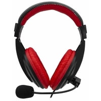 Monster Games - Audifono Gamer Jack 3.5 Ps4 Ps5 Xbox Rojo Loud Monster Gamer