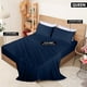 thumbnail image 2 of Juego de sábanas Utopia Bedding Queen Jersey de punto, 4 piezas, azul marino, 2 of 6