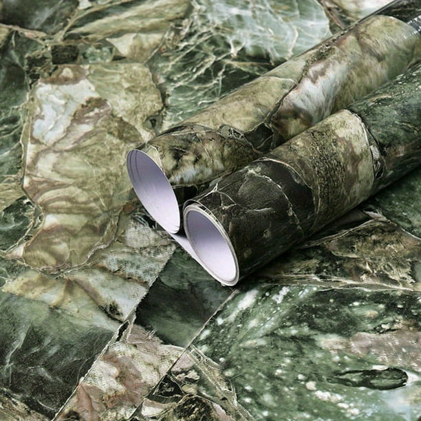 More Than 20 Colours Of Marble Self-adhesive Wallpaper Waterproof And Oil-proof Kitchen Decoration, Decoration Stickers, Furniture Protection Film Bathroom Cabinets Stove Top Desktop Wallpaper Home D