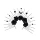 thumbnail image 3 of Gothic Halo Sun Diadema Hairband Flor Para Vacaciones Carnavales Roes Jugando, 3 of 5