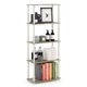 thumbnail image 1 of Estantería de almacenamiento Furinno TURN-N-TUBE de 5 niveles, acabado Sonoma Oak, 1 of 6