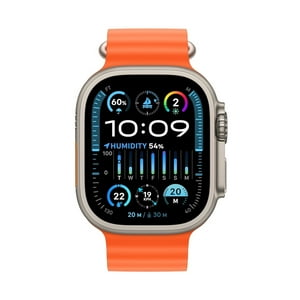 Apple Watch Ultra 2.ª Generación (Gps) + Celular, Caja De Titanio Naranja De 49 Mm Con Correa Naranja Océano, Restaurado: Como Nuevo