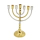 thumbnail image 2 of Hanukkah Menorah - Portavelas Judío De Metal Para Chimenea Y Sala De Estar, 2 of 3