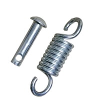Magideal - Resorte De Columpio Cruzado Resistente Con Remache Para Accesorios Para Sillas Colgantes De Hamacas
