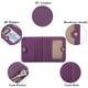 thumbnail image 3 of Cartera Mujer Pequeño Con Rfid Bloquea Mini Monedero Bifold Para Tarjetas Billetera De Piel Plegable Con Bolsillo Tarjetero Minimalista Con Ventana De Identificación Para Chica Mujer, 3 of 5