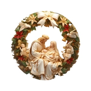 Bothyi - Navidad Nacimiento De Jesús Adorno Familia Amigos